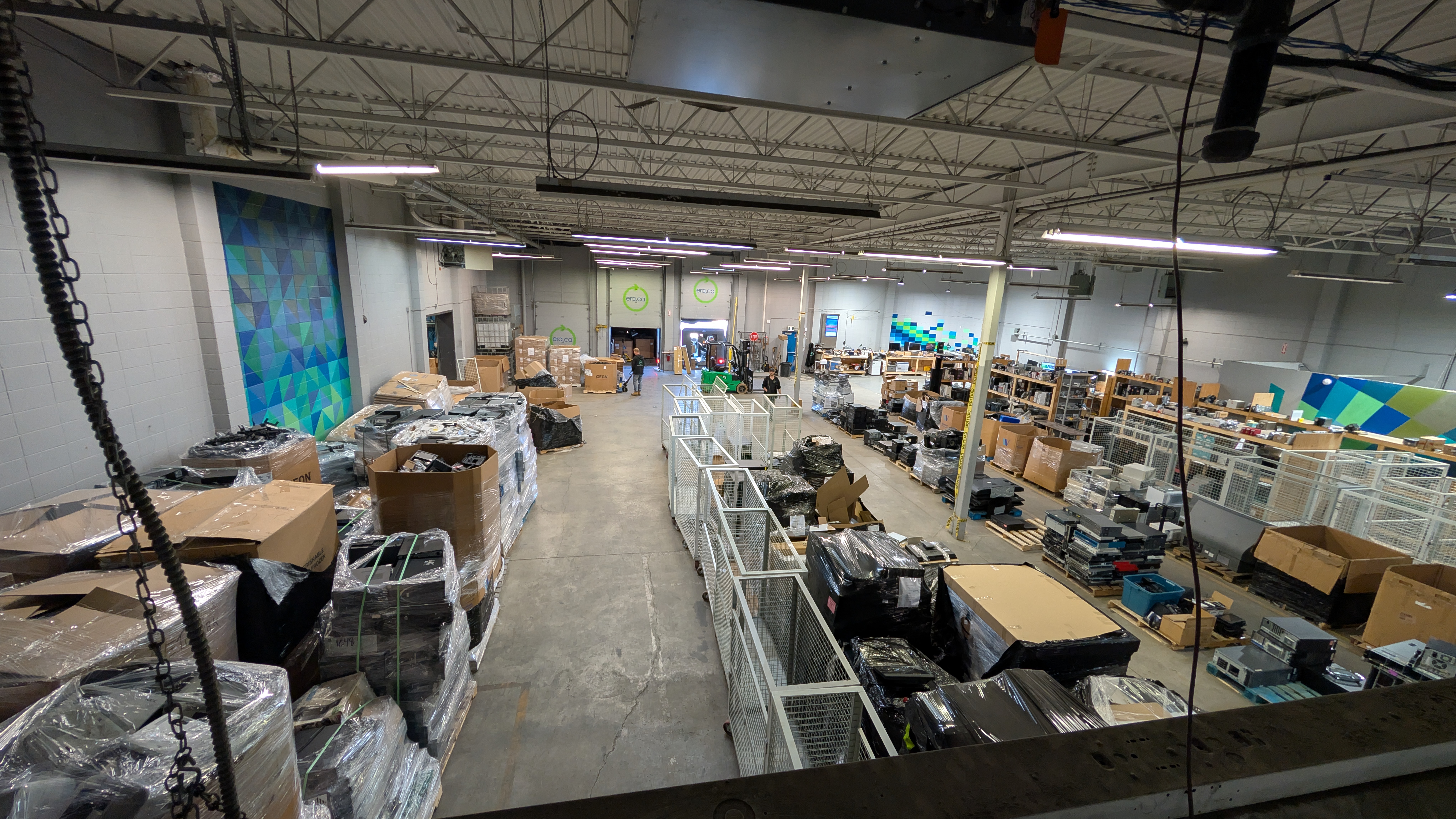 An ERA network processing facility with collected technology organised for assessment